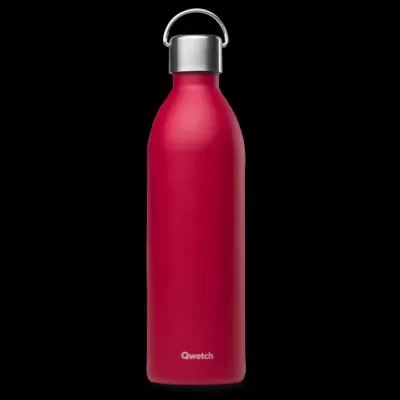 Garrafas Reutilizáveis Isotérmicas Active Matt 1L (inox reciclado ♻) - QWETCH