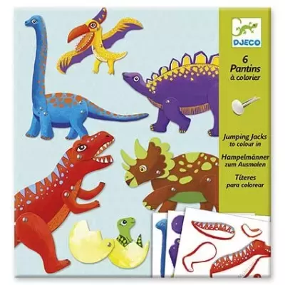 Constrói Dinossauros de Papel - Djeco
