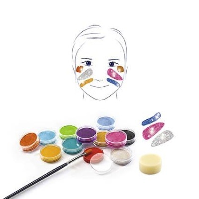 Pinturas Faciais (Metalic) - Djeco Arts & Crafts