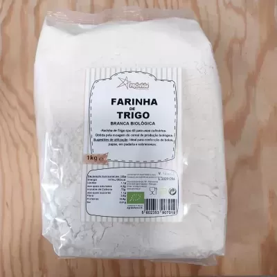 Farinha de Trigo Branca T65 Biológica 1kg - Próvida