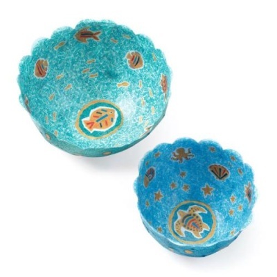 Jogo de Criar Taças de Papel (No Mar) - Djeco Arts & Crafts