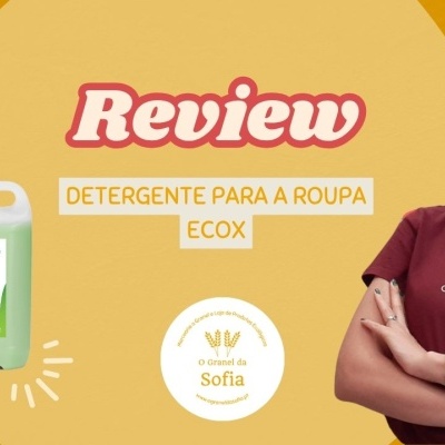 Review - Detergente ecológico para a roupa ECOX