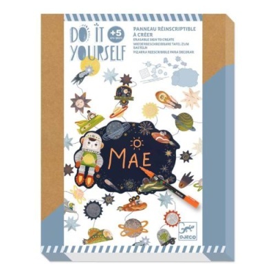 Quadro Reutilizável e Autocolantes Nas Estrelas - Djeco Arts & Crafts