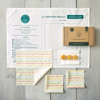 Food Wrap Vegano Keep It Fresh – KIT DIY Beeswax Wrap Co.