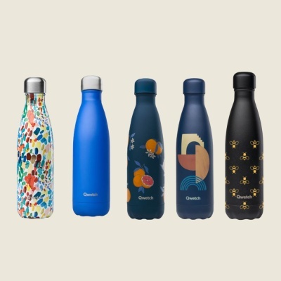 Garrafas Reutilizáveis Isotérmicas 500ml - QWETCH