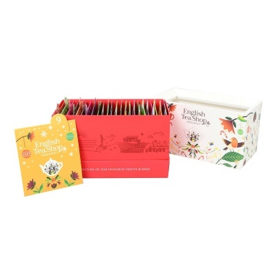 Calendário Advento Branco 25 Saquetas Chá Bio - English Tea Shop