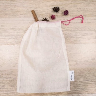 Saco de Algodão Orgânico Tamanho S