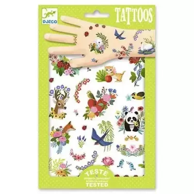 Tatuagens para Crianças - Feliz Primavera - Djeco Arts & Crafts