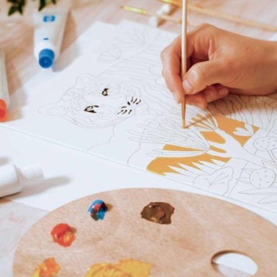 Atelier 22 Mistura de Cores Selvagem - Djeco Arts & Crafts