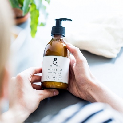 Leite de Limpeza Facial 200ml GRUMS