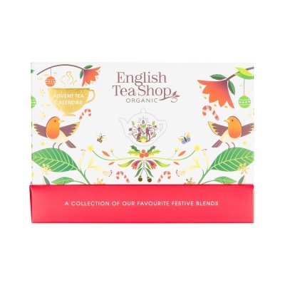Calendário Advento Branco 25 Saquetas Chá Bio - English Tea Shop