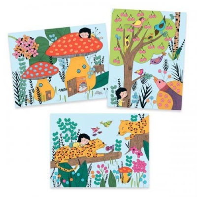 Atividade de Pintura Toca e Pinta - Djeco Arts & Crafts