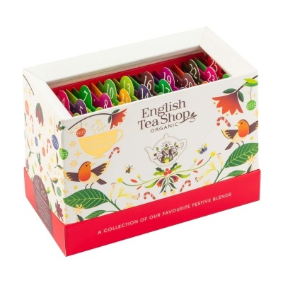 Calendário Advento Branco 25 Saquetas Chá Bio - English Tea Shop