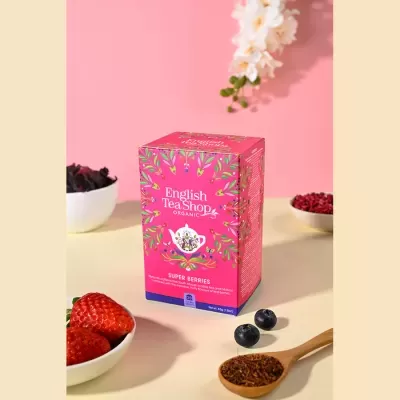 Infusão Frutos Vermelhos (Super Berries) x 20 saquetas - The English Tea Shop
