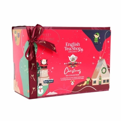 Christmas Tea Wonders Caixa Vermelha 12 Pirâmides - English Tea Shop