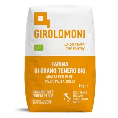 Farinha de Trigo Tipo 0 Extra Fina Biológica 1kg - Girolomoni