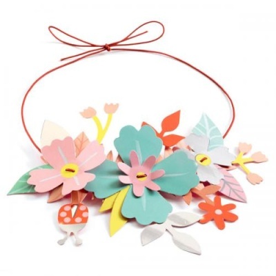 Alegria Colorida - Cria 4 Conjuntos de Jóias de Papel - Djeco Arts & Crafts