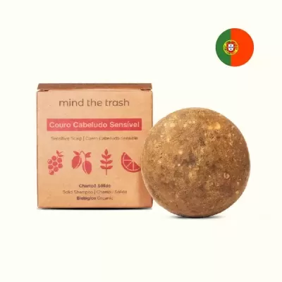 Champô Sólido para Couro Cabeludo Sensível BIO - Mind the Trash