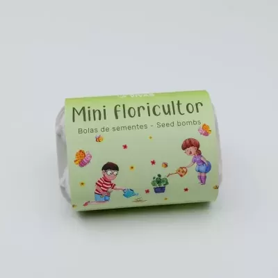 Mini Floricultor - Bombas de Sementes