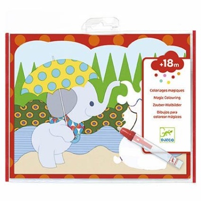 Jogo de Colorir com Água (Escondido Lá Fora) - Djeco