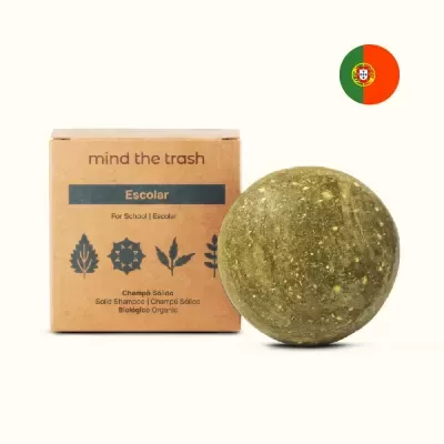 Champô Sólido Repelente de Piolhos Escolar BIO - Mind the Trash