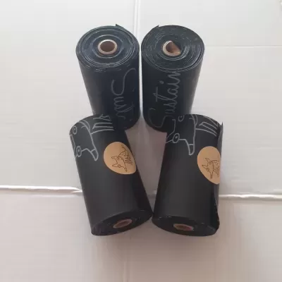 Rolo de Sacos de Resíduos de Cão Biodegradáveis (à unidade)
