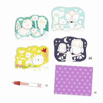 Jogo de Colorir com Água (Escondido Na Floresta) - Djeco