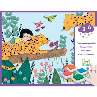 Atividade de Pintura Toca e Pinta - Djeco Arts & Crafts