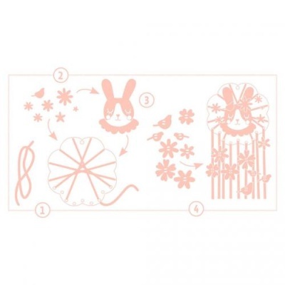 Jogo de Criar um Apanha Sonhos (Sonhador) - Djeco Arts & Crafts