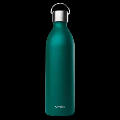 Garrafas Reutilizáveis Isotérmicas Active Matt 1L (inox reciclado ♻) - QWETCH