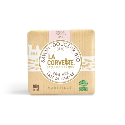 Sabonete Rosto & Corpo (Leite de Cabra) Biológico 100g - La Corvette