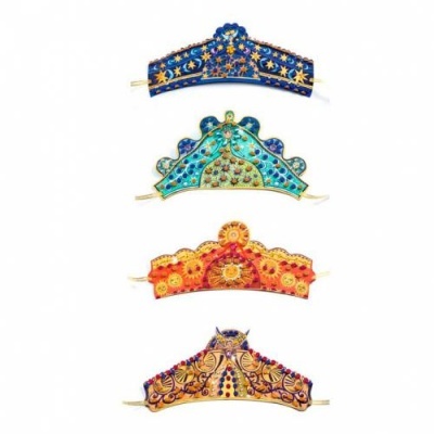 Feiticeiras - 4 Tiaras para Decorar - Djeco Arts & Crafts