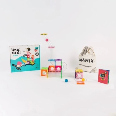 Imanix Slide 50 Peças Magnéticas - Braintoys