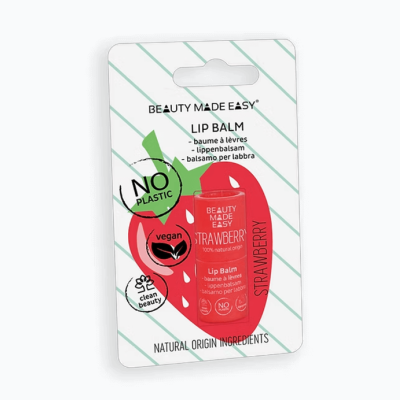 Bálsamo Labial vegano em tubo de papel - Beauty Made Easy