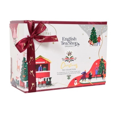 Christmas Tea Wonders Caixa Branca 12 Pirâmides - English Tea Shop