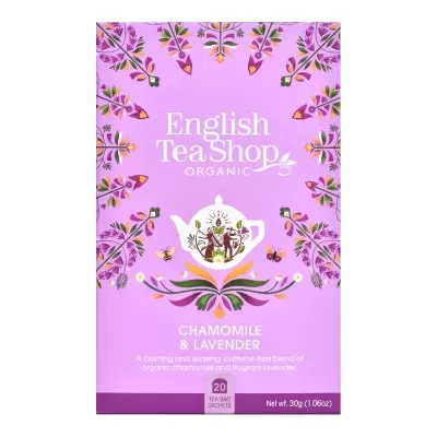 Infusão de Camomila e Lavanda x 20 saquetas - The English Tea Shop