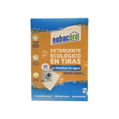 Detergente para a Roupa em Tiras Concentrado - Nobacpro