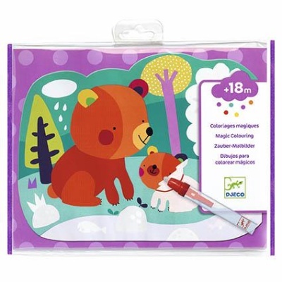 Jogo de Colorir com Água (Escondido Na Floresta) - Djeco