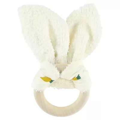 Mordedor Bliss Algodão Orgânico e Madeira (várias cores) - Trixie