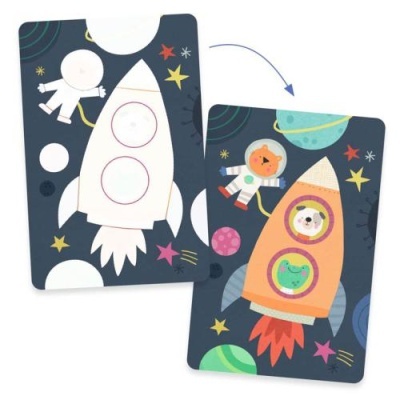 Jogo de Colorir com Água (Na Estrada) - Djeco