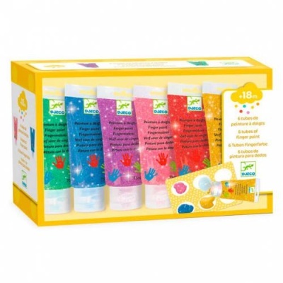 Tinta para Pintar com as Mãos - Djeco Arts & Crafts