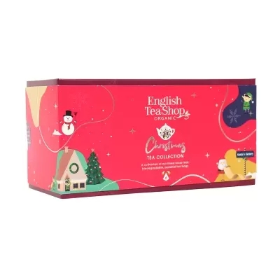 Christmas Tea Wonders Caixa Vermelha 6 Pirâmides - English Tea Shop