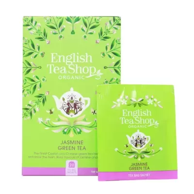 Chá Verde & Jasmim x 20 saquetas - The English Tea Shop