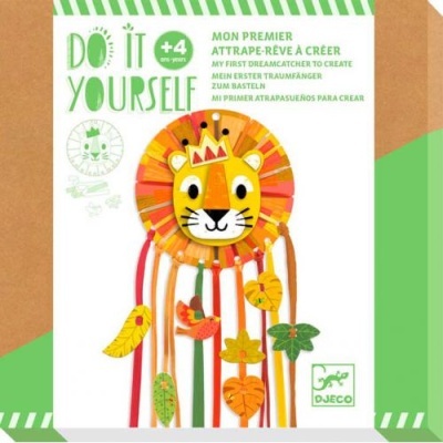Jogo de Criar um Apanha Sonhos (Pequeno Leão) - Djeco Arts & Crafts