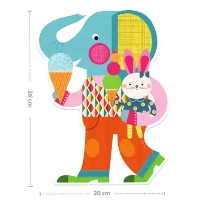 Jogo de Colorir com Água - Animalo-len Djeco