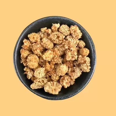 Amoras Brancas Crocantes Liofilizadas Biológicas 30g - Organica