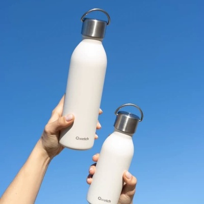 Garrafas Reutilizáveis Isotérmicas Active 350ml (inox reciclado ♻) - Qwetch