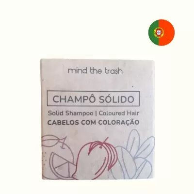 Champô Sólido para Cabelos com Coloração BIO (Tamanho Viagem) - Mind the Trash