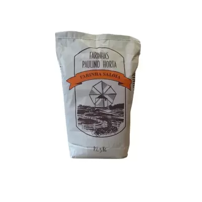 Farinha de Trigo Saloia Integral T150 5kg - Farinhas Paulino Horta