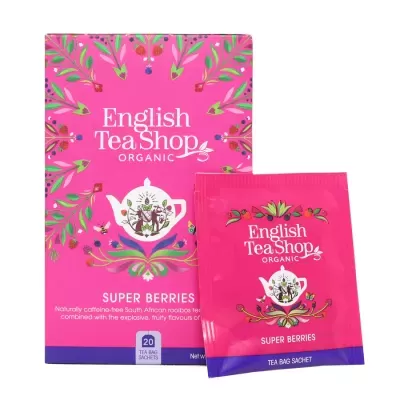 Infusão Frutos Vermelhos (Super Berries) x 20 saquetas - The English Tea Shop